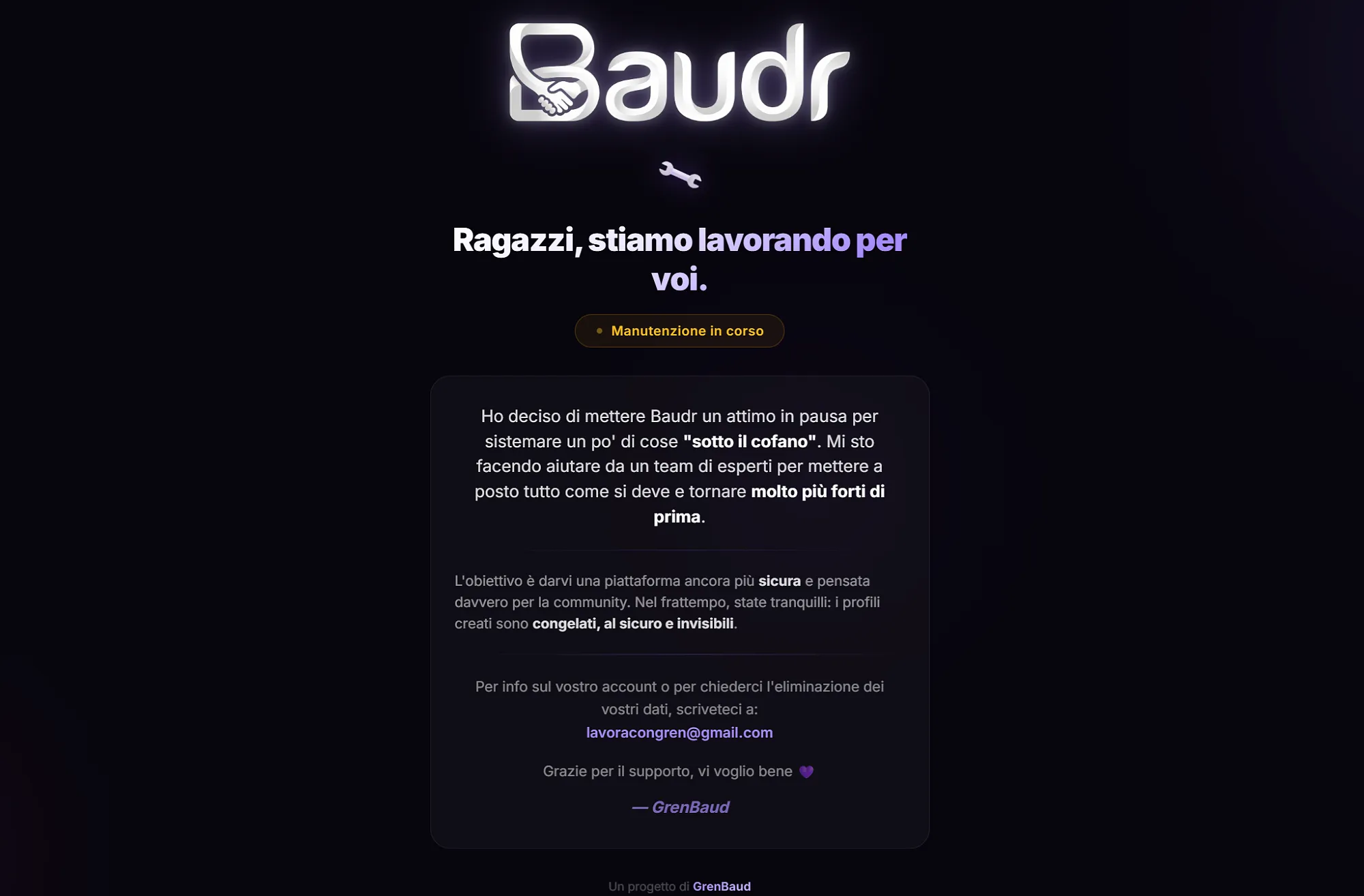 Il caso Grenbaud: quando un MVP diventa un problema